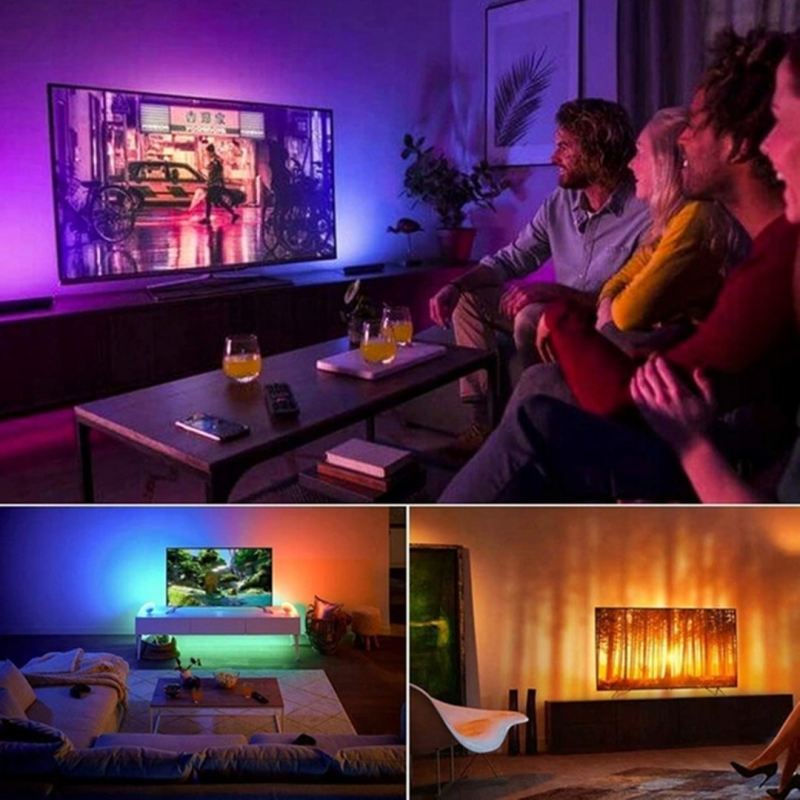 Taśma led 3m tv rgb + pilot - obrazek 6