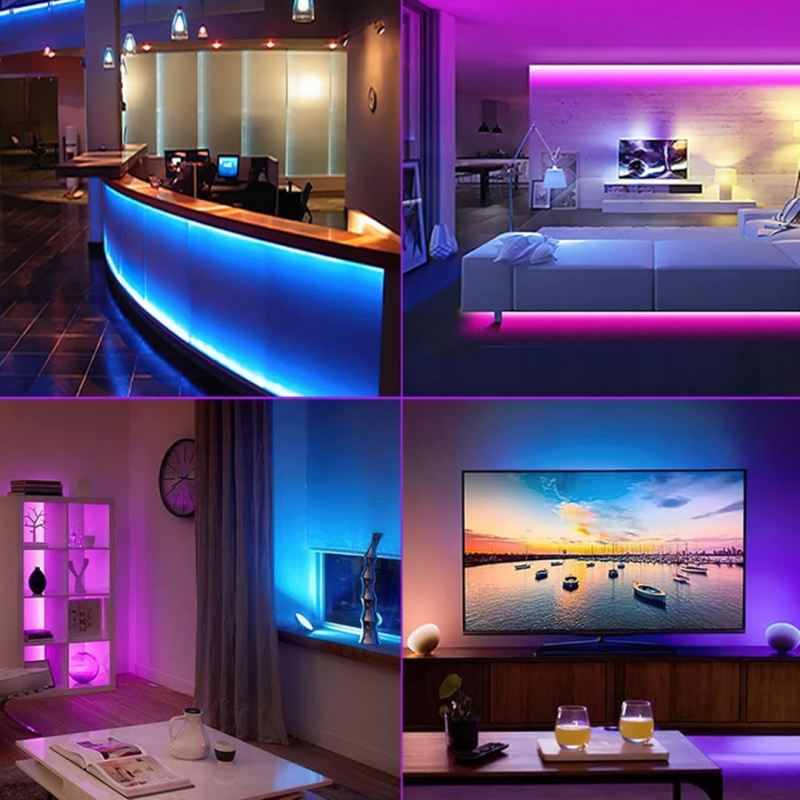 Taśma led 2m tv rgb + pilot - obrazek 11