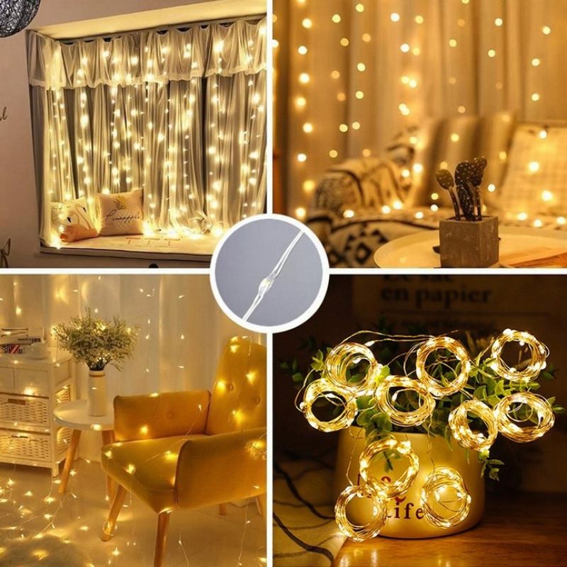 Kurtyna 200 led usb + pilot ww - obrazek 7
