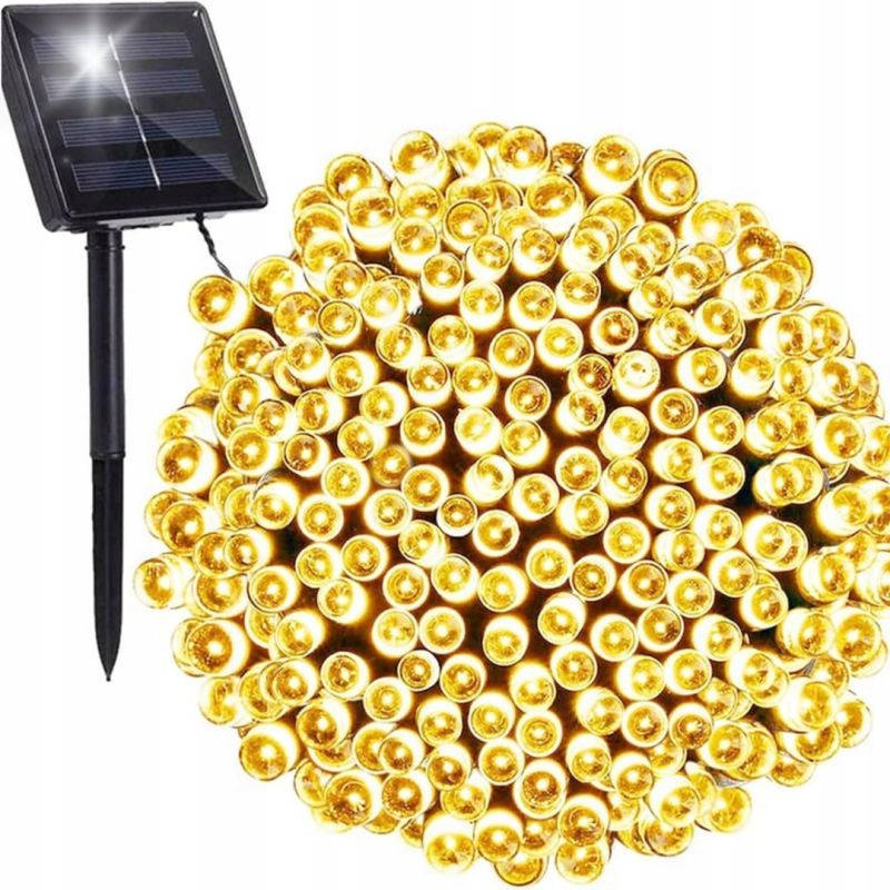 Lampki ogrodowe solarne 200 led ww - obrazek 12