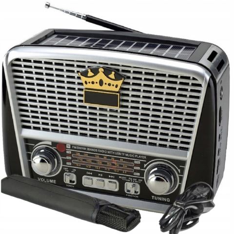 Radio solar retro