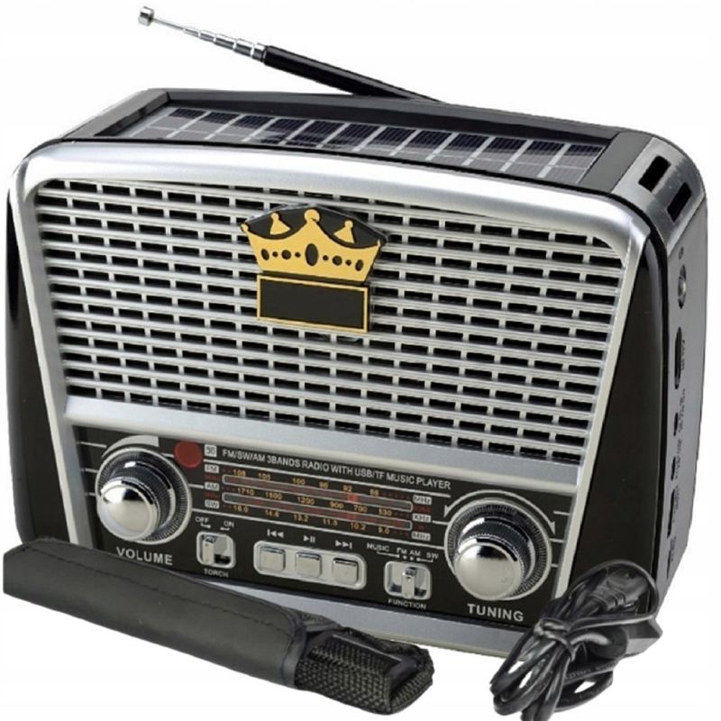 Radio solar retro