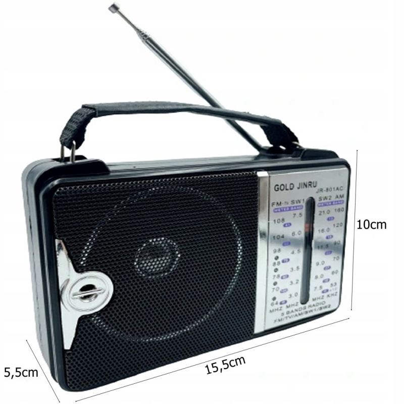 Radio przenośne małe - obrazek 2