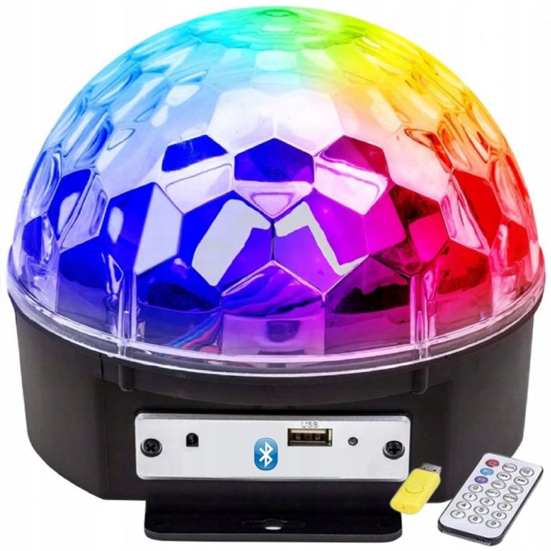 Kula disco duża bluetooth z pilotem - obrazek 3