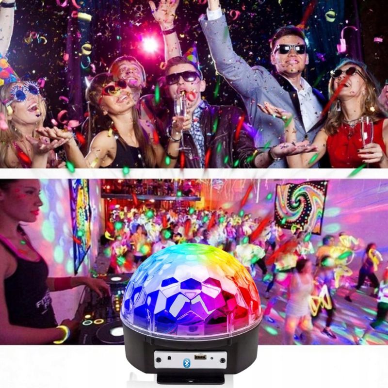 Kula disco duża bluetooth z pilotem - obrazek 4