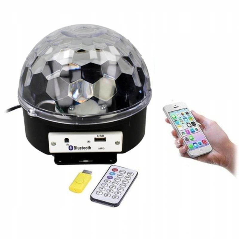 Kula disco duża bluetooth z pilotem - obrazek 6