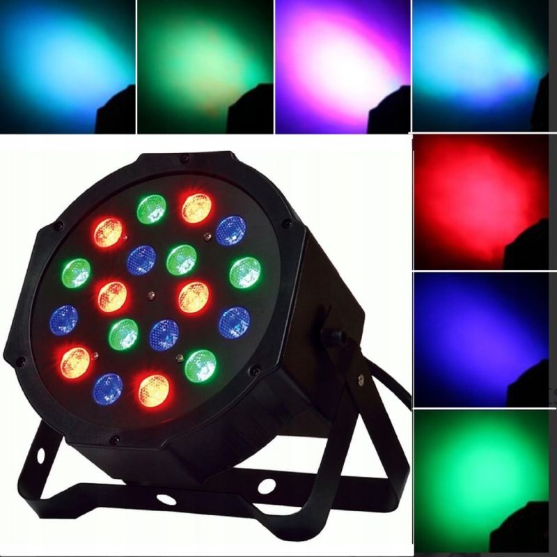 Kolorofon led par 18 led