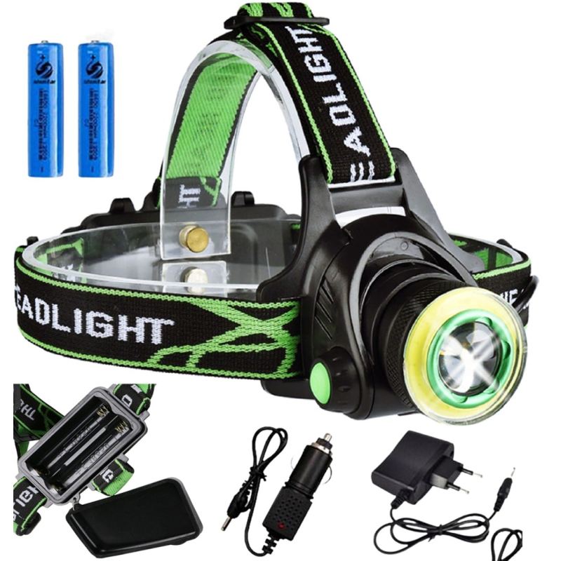 Latarka czołowa 1 led nowa ring - obrazek 3