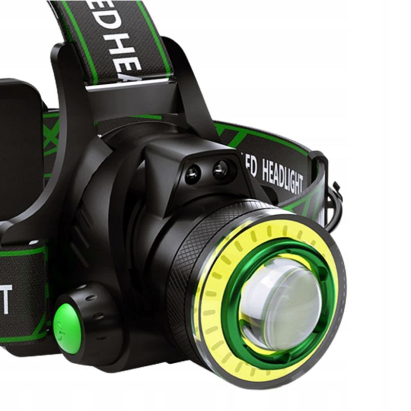 Latarka czołowa 1 led nowa ring - obrazek 4