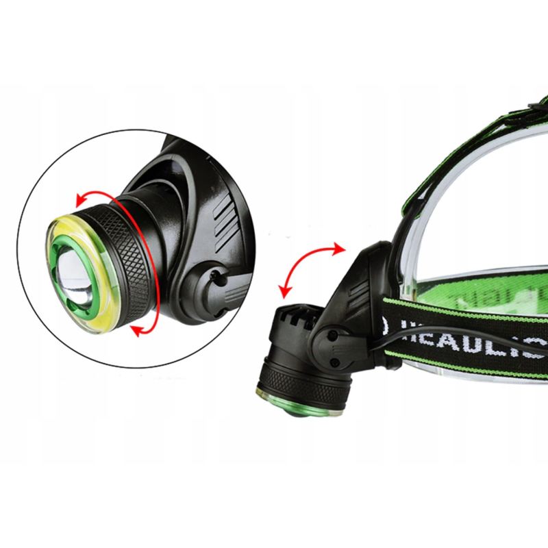 Latarka czołowa 1 led nowa ring - obrazek 7