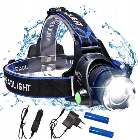 Latarka czołowa 1 led t6