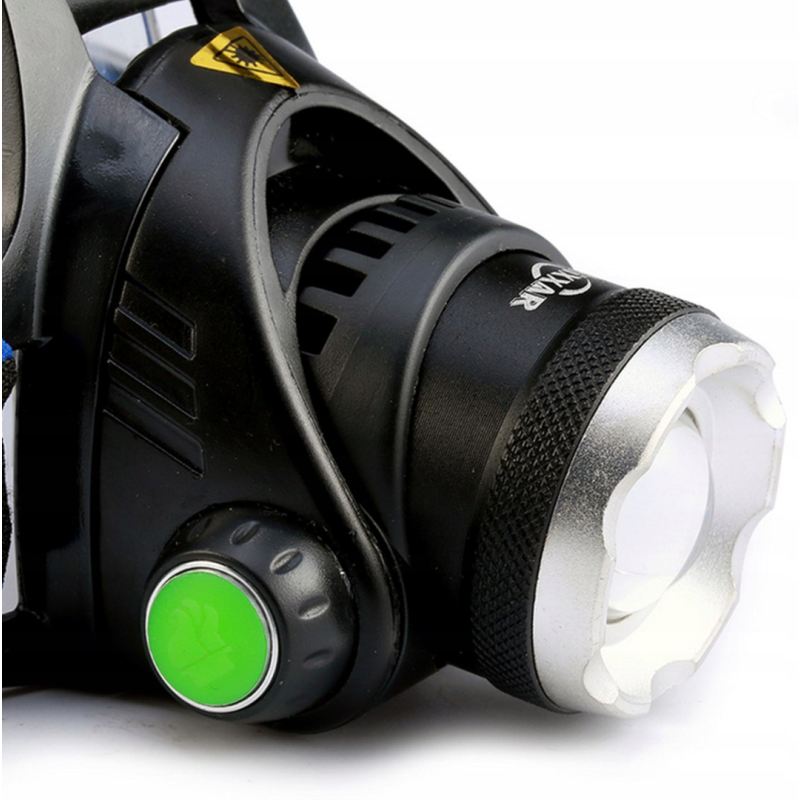 Latarka czołowa 1 led t6 - obrazek 6