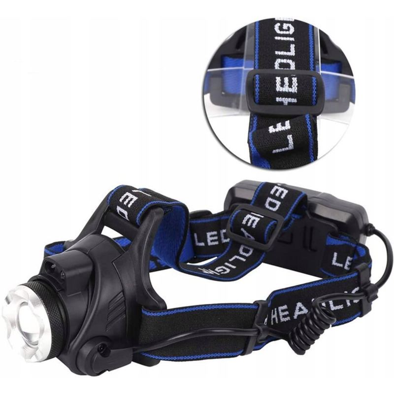 Latarka czołowa 1 led t6 - obrazek 8
