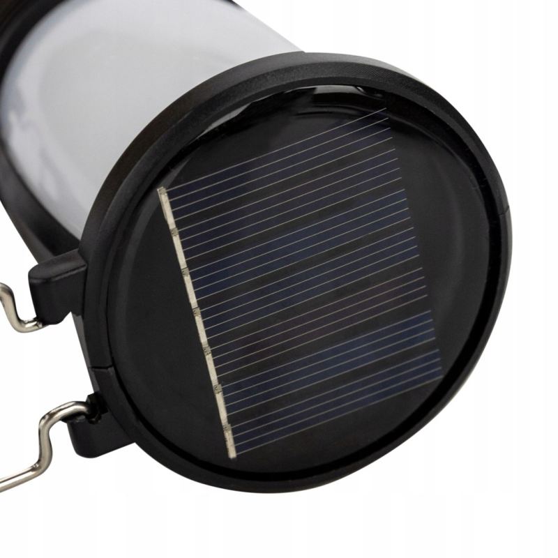 Latarka ręczna 4 led okrągła solar nowa - obrazek 13