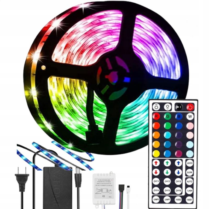 Taśma led duża 5050 5m rgb - obrazek 3
