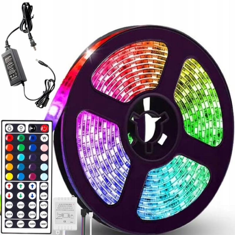 Taśma led duża 5050 5m rgb - obrazek 7