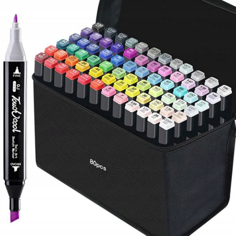 Pisaki markery 80 szt. - obrazek 3