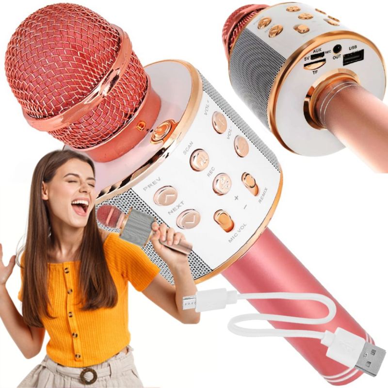 Mikrofon karaoke okrągły - obrazek 13