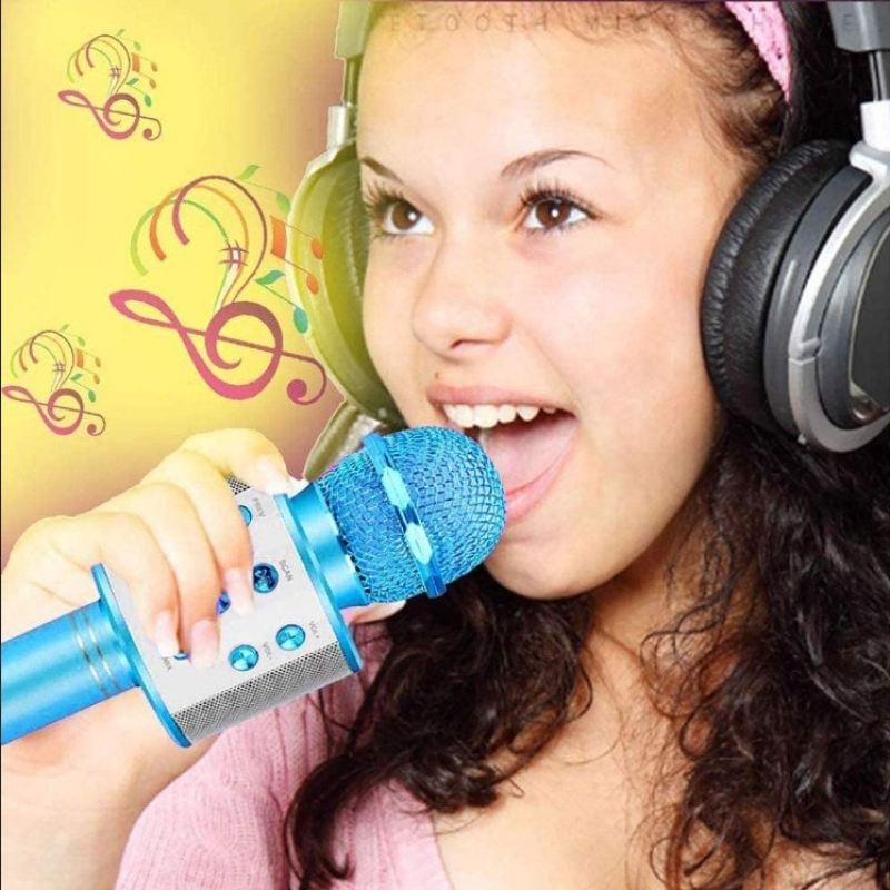 Mikrofon karaoke okrągły - obrazek 9