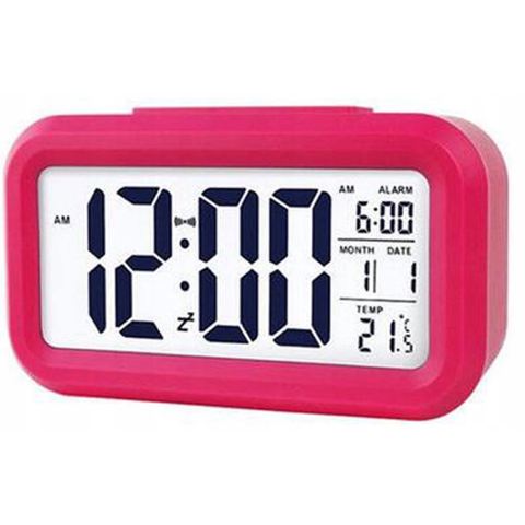 Budzik cyfrowy elektroniczny zegar zegarek led termometr kalendarz alarm