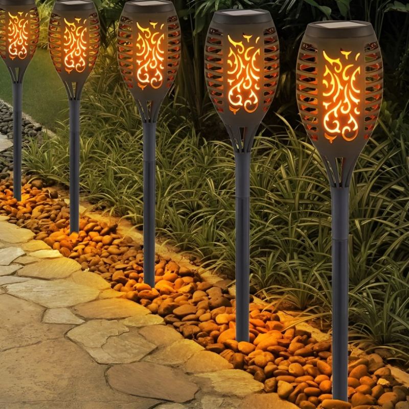 Lampa solarna ogrodowa pochodnia - obrazek 13