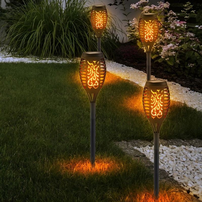 Lampa solarna ogrodowa pochodnia - obrazek 14