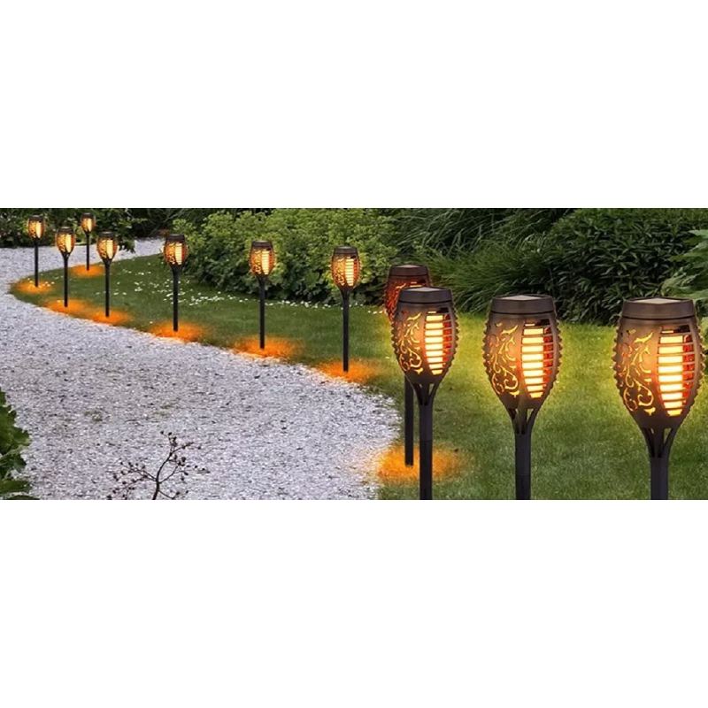 Lampa solarna ogrodowa pochodnia - obrazek 6