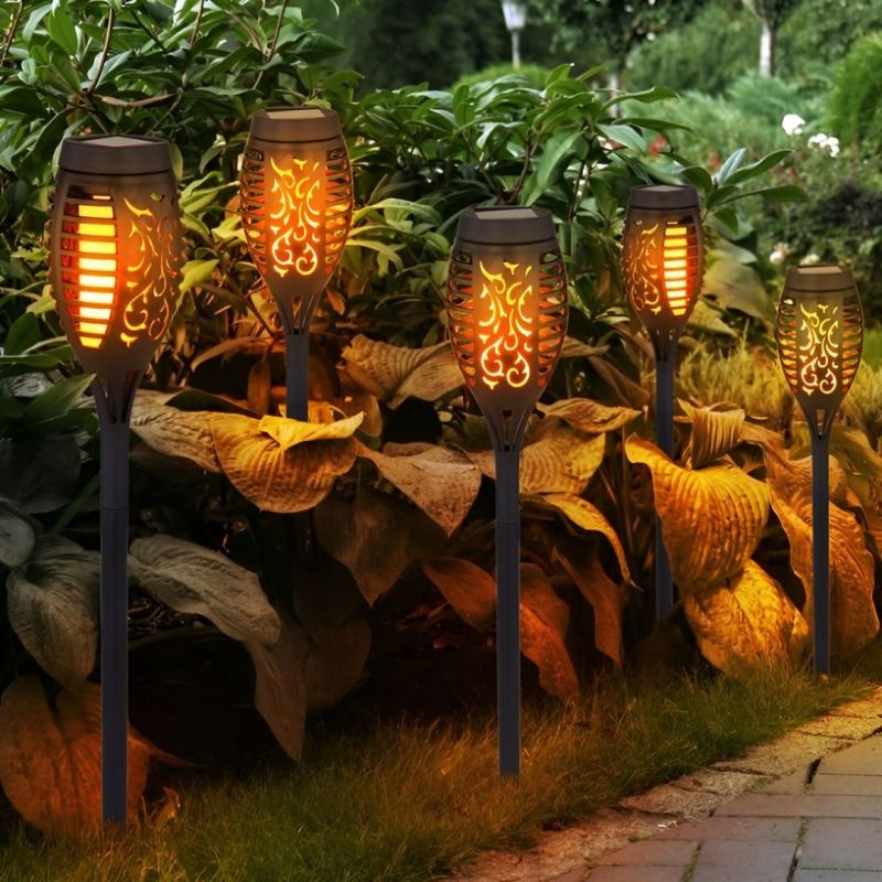 Lampa solarna ogrodowa pochodnia - obrazek 10