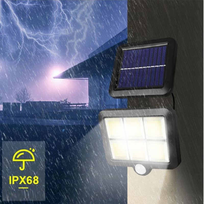 Lampa solarna 120 led 1+1 cob - obrazek 13