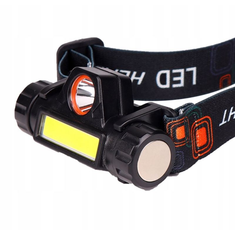 Latarka czołowa 1 led mała - obrazek 8