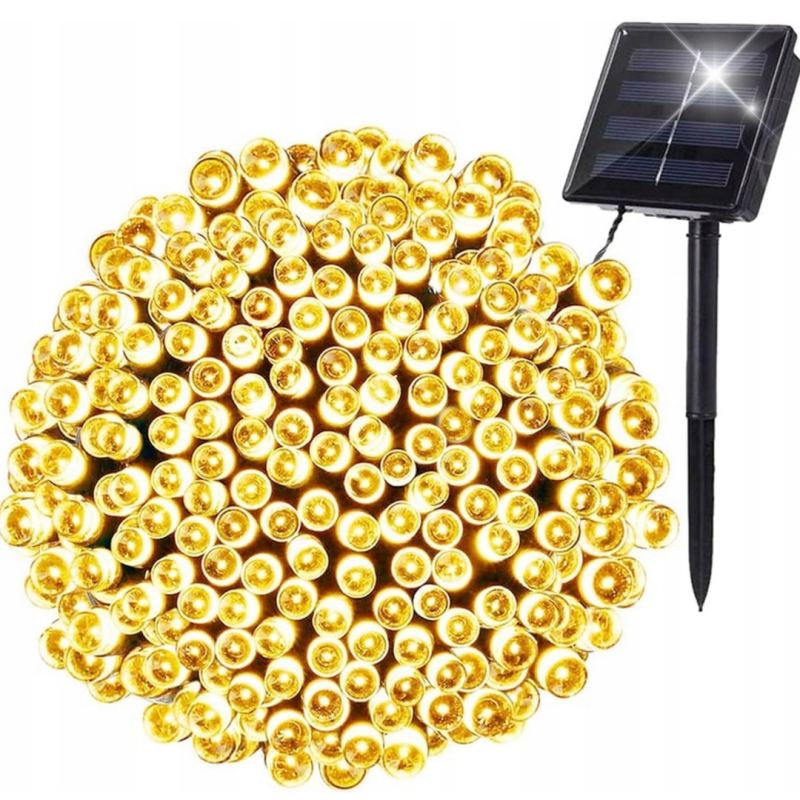 Lampki choinkowe solarne 100 led ww - obrazek 10