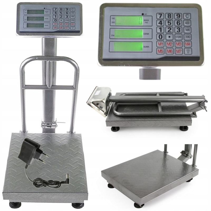 Waga 300 kg 40x50 + oparcie - obrazek 2