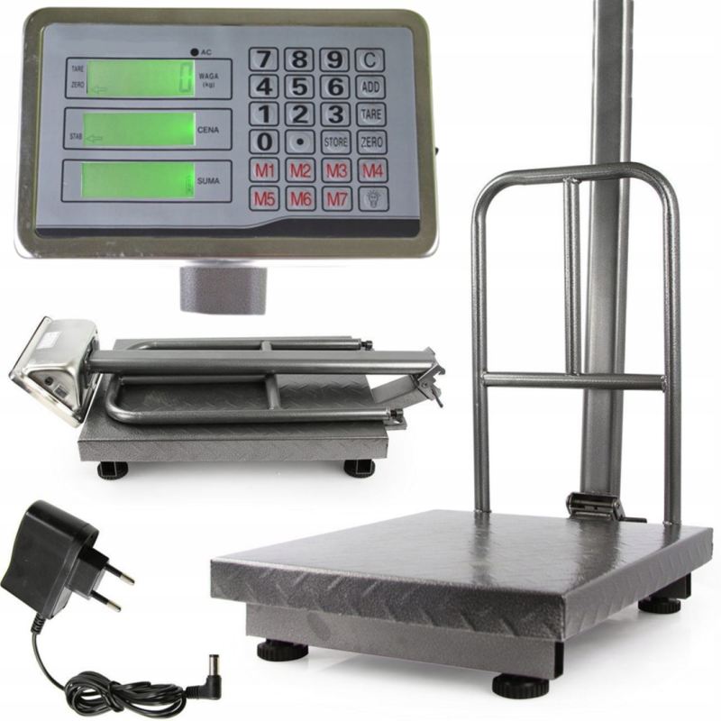 Waga 300 kg 40x50 + oparcie - obrazek 5