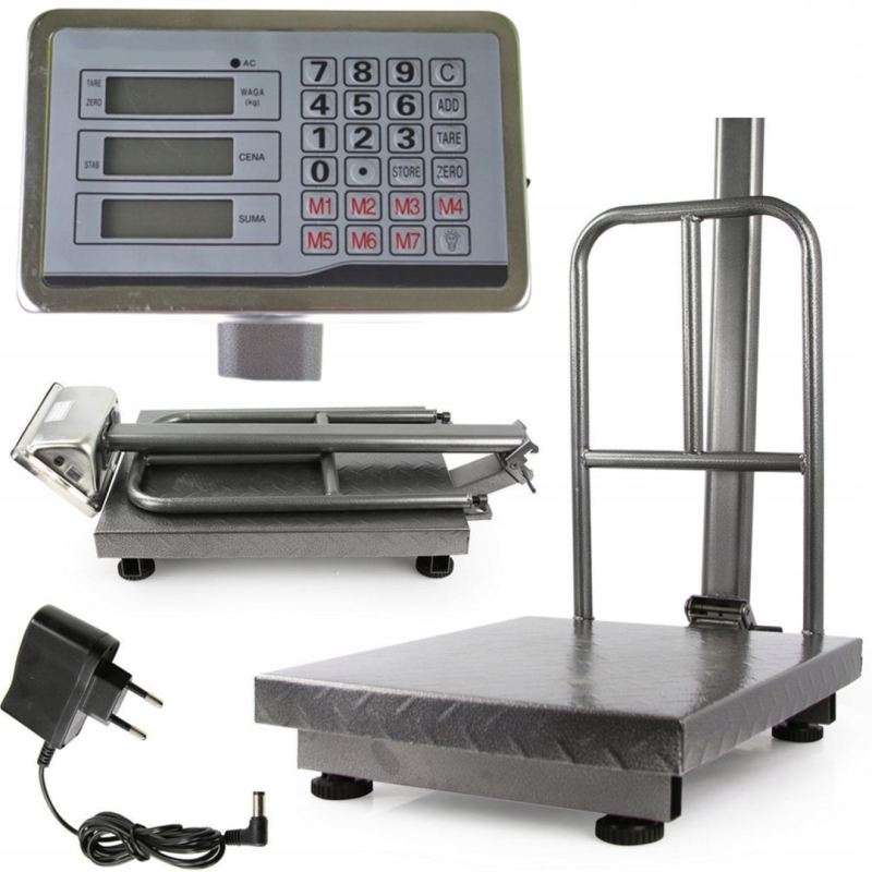 Waga 300 kg 40x50 + oparcie - obrazek 6