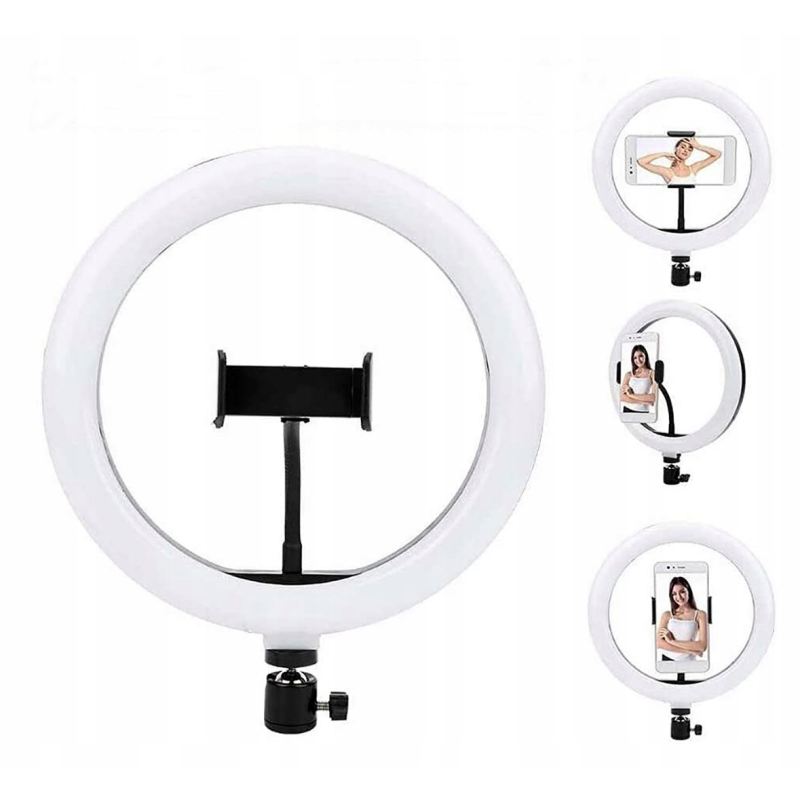 Lampa ring 30cm biała z pilotem - obrazek 12