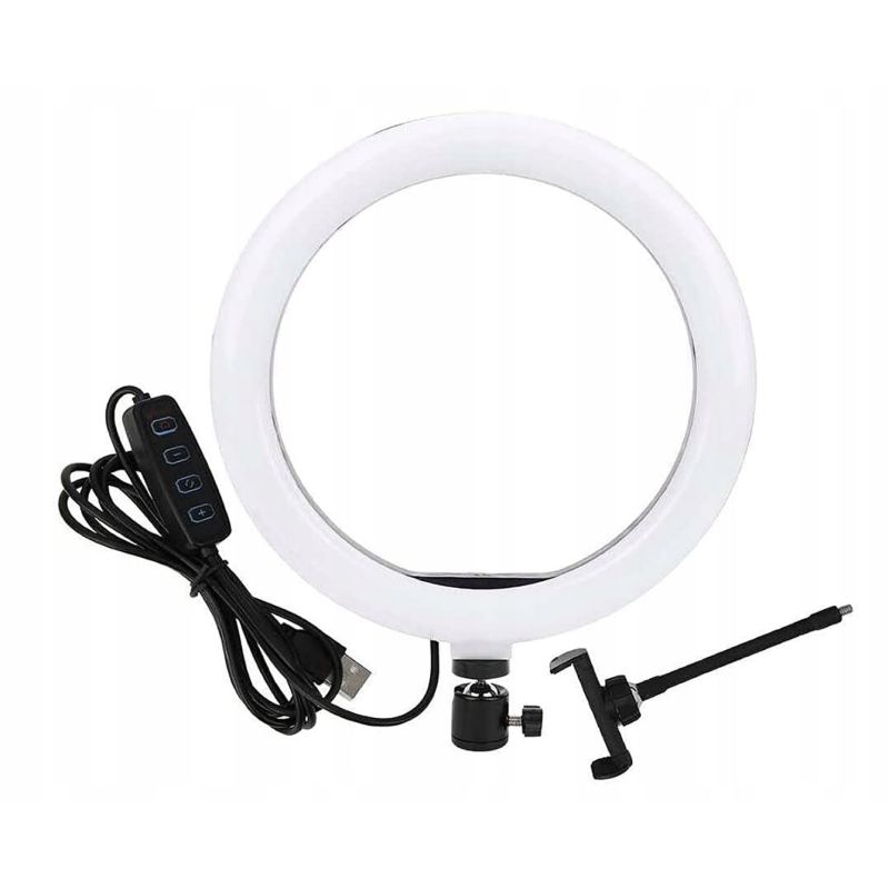 Lampa ring 30cm biała z pilotem - obrazek 14