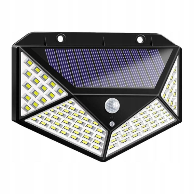 Lampa solarna 100 led 4 strony - obrazek 3