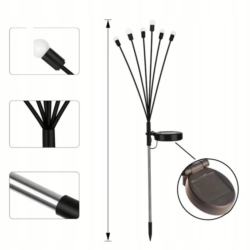 Lampa solarna ogrodowa kuleczki - obrazek 12