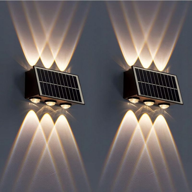 Lampa solarna ścienna 6 led ww - obrazek 12