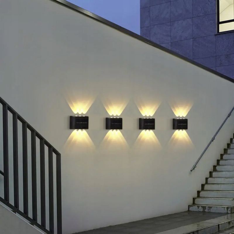 Lampa solarna ścienna 6 led ww - obrazek 13