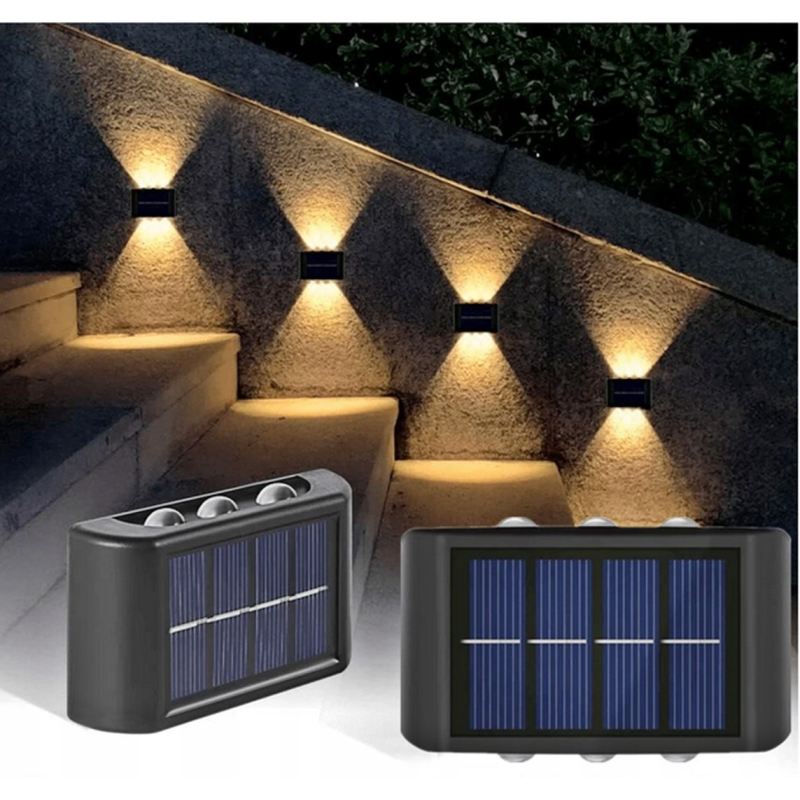 Lampa solarna ścienna 6 led ww - obrazek 15