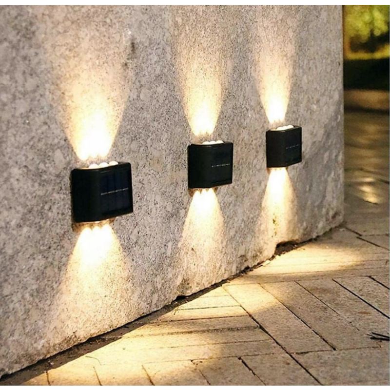Lampa solarna ścienna 6 led ww - obrazek 8