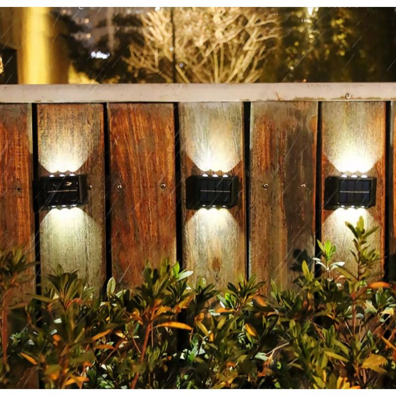 Lampa solarna ścienna 6 led ww - obrazek 10