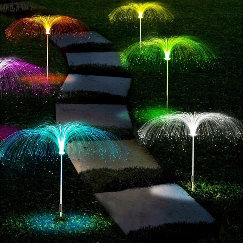 Lampa solarna meduza ogrodowa - obrazek 2