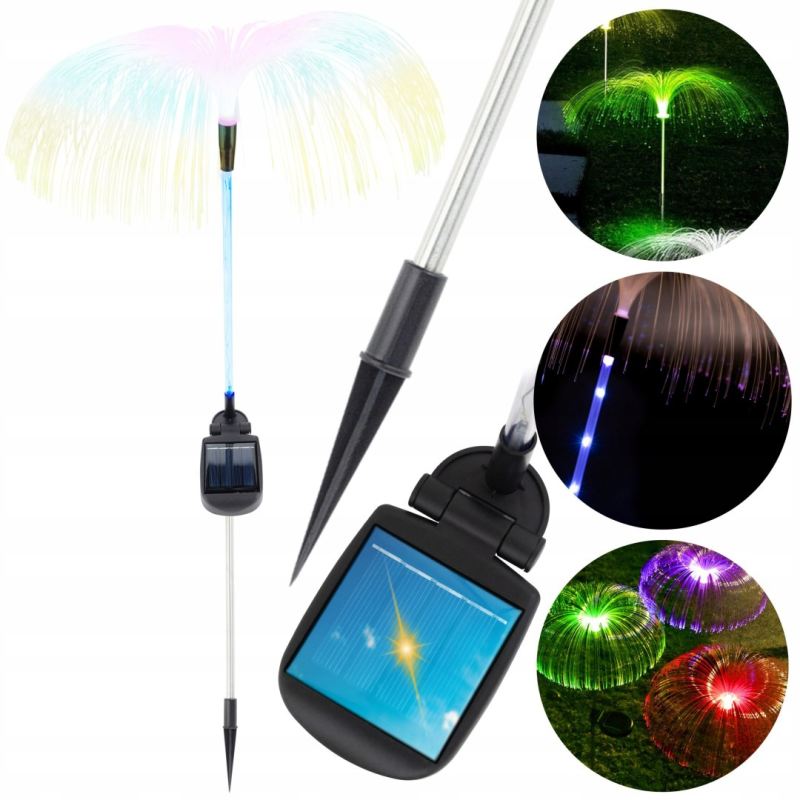 Lampa solarna meduza ogrodowa - obrazek 6