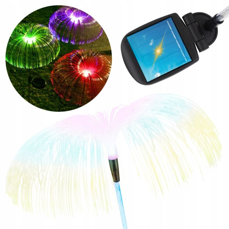 Lampa solarna meduza ogrodowa - obrazek 8