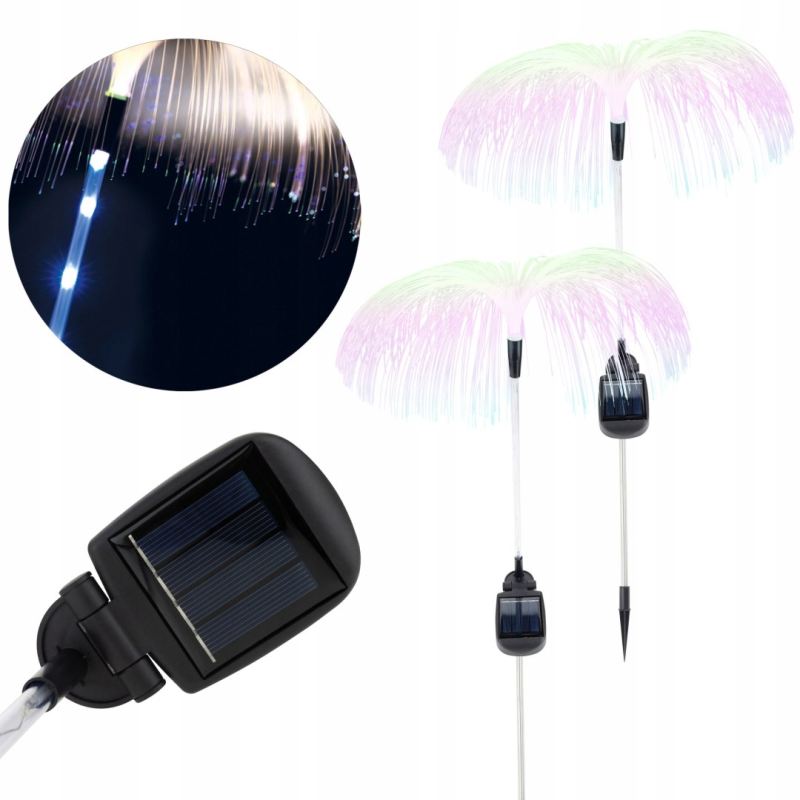 Lampa solarna meduza ogrodowa - obrazek 9