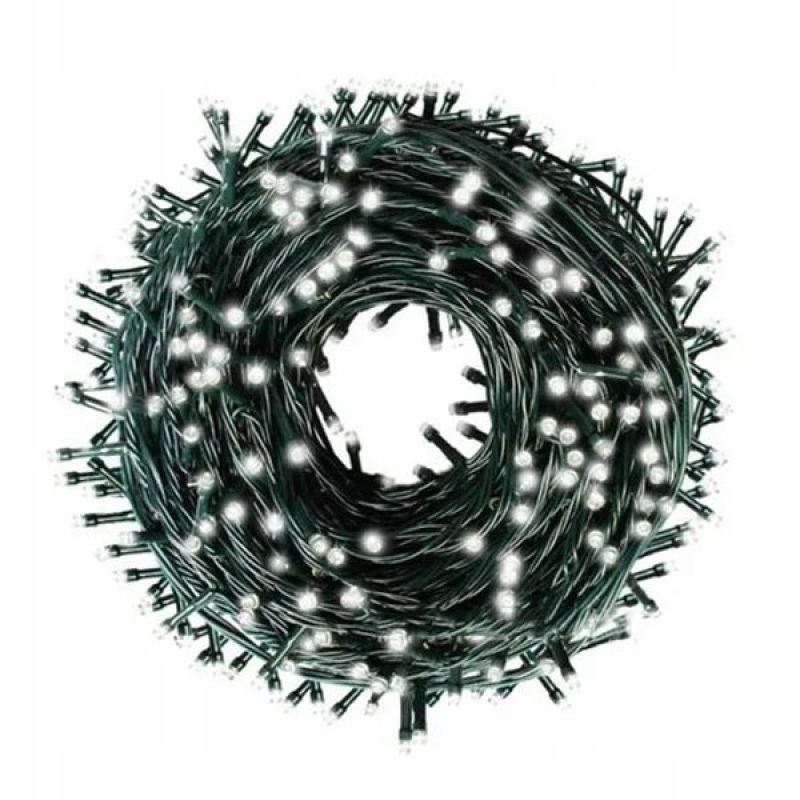 Lampki choinkowe 200 led cw - obrazek 7