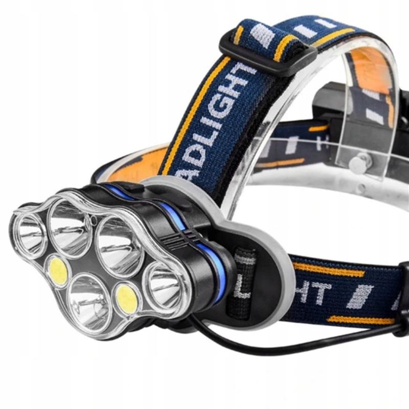 Latarka czołowa 7 led - obrazek 8