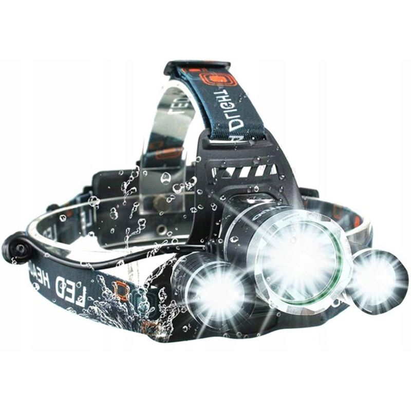 Latarka czołowa 3 led - obrazek 13